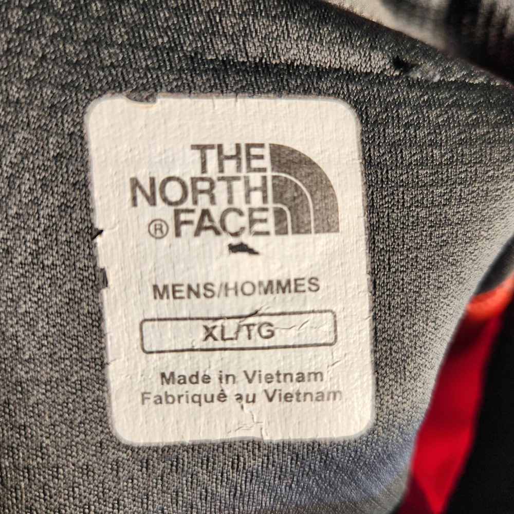 The North Face Pullover Mens XL A5UN Red 1/4 Zip Thumbhole Mesh Panel EUC - Picture 4 of 9